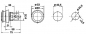 Preview: Illuminated Push Buttons round 53 mm white