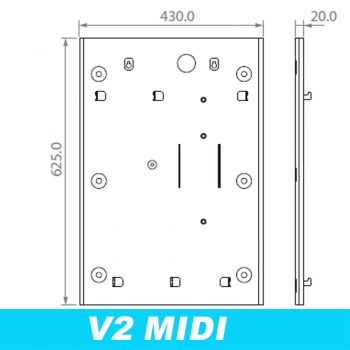 Wandhalterung für Midi V2  Geldwechsel & Tokenverkaufsautomat