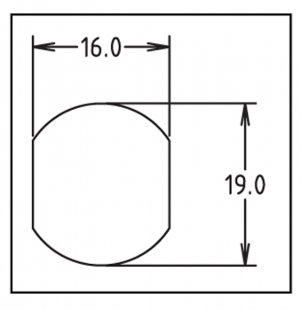 Programmable lock, 30 mm