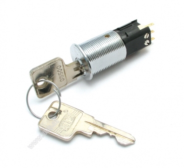 Schlüsselschalter KD Key-Return 23,7 mm
