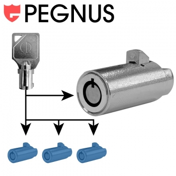 Schloss T-Handle Pegnus KA C1403 innerer Zylinder
