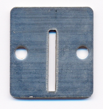 Entry Plate for 1.0 Euro for Frontplate