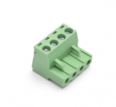 Stecker 4 polig mit Klemmleiste