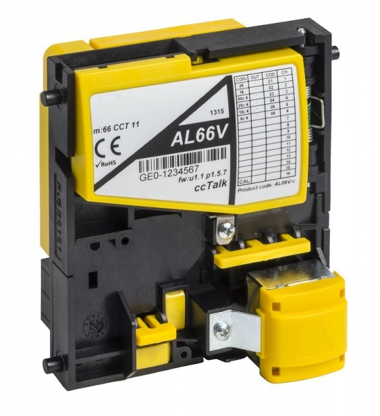 Elektronischer Münzprüfer AL66 CC-talk