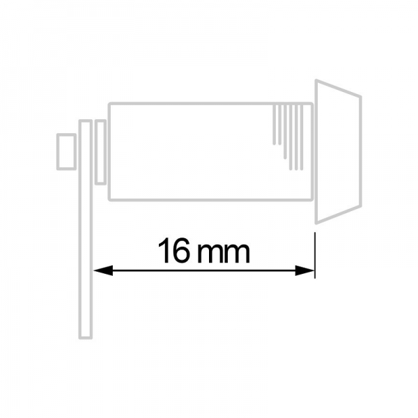 Schloss L:16mm D:20,2mm KD