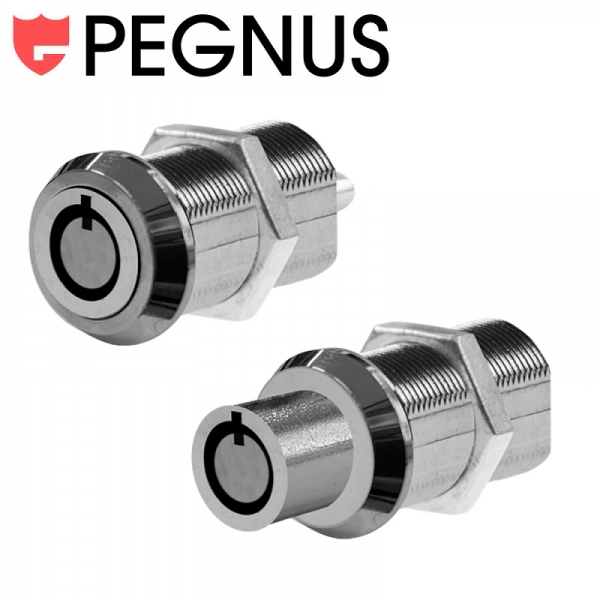 Schloss Druckzylinder Pegnus KA C1403 Länge 22 mm - 7/8" mit 7 mm Stift