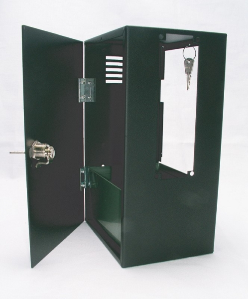 Anbaubox für MP & Kassa Türe links, rechts offen 155x120x250