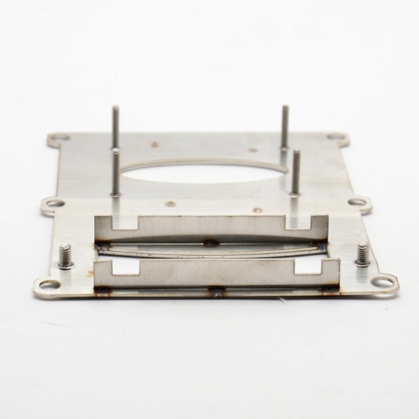 Frontplatte Metall für Euro KeyNext und NV9 vertikal down