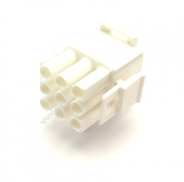 Housing 9 pin. UN-MNL Plug wire-wire male/female  Universal MATE-N-LOK  6.35mm  PIN: 9