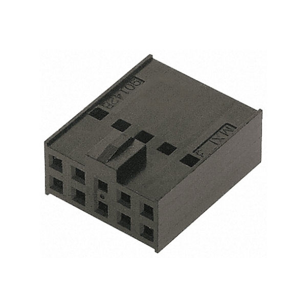 Buchsengehäuse 2x5 polig 2,54 mm