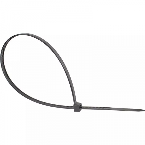 Kabelbinder UV-beständig 250 mm schwarz 100er-Pack